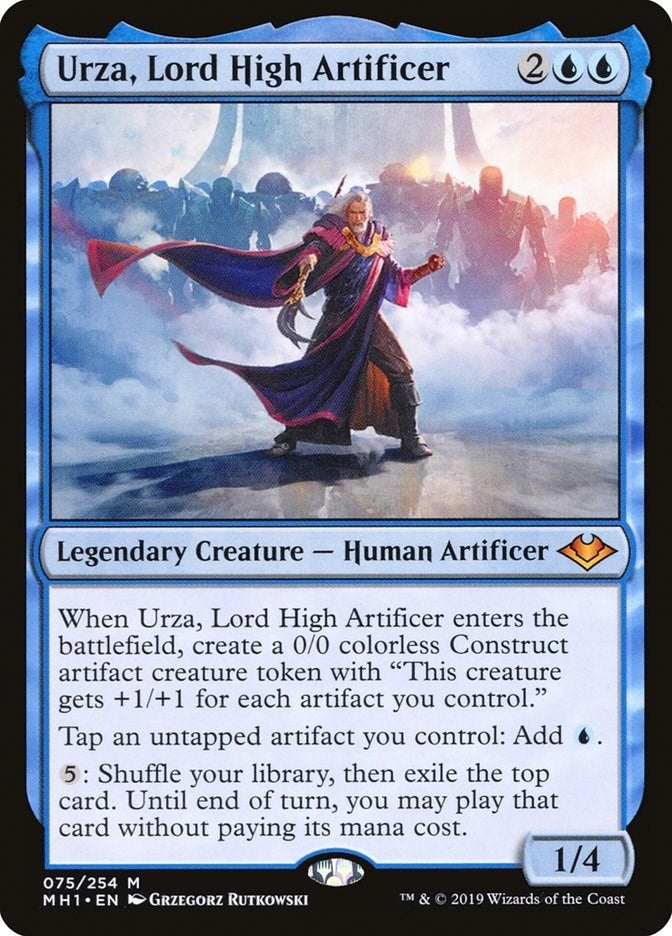 Urza, Lord High Artificer (75) (Modern Horizons)