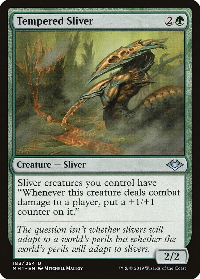 Tempered Sliver (183) (Modern Horizons)