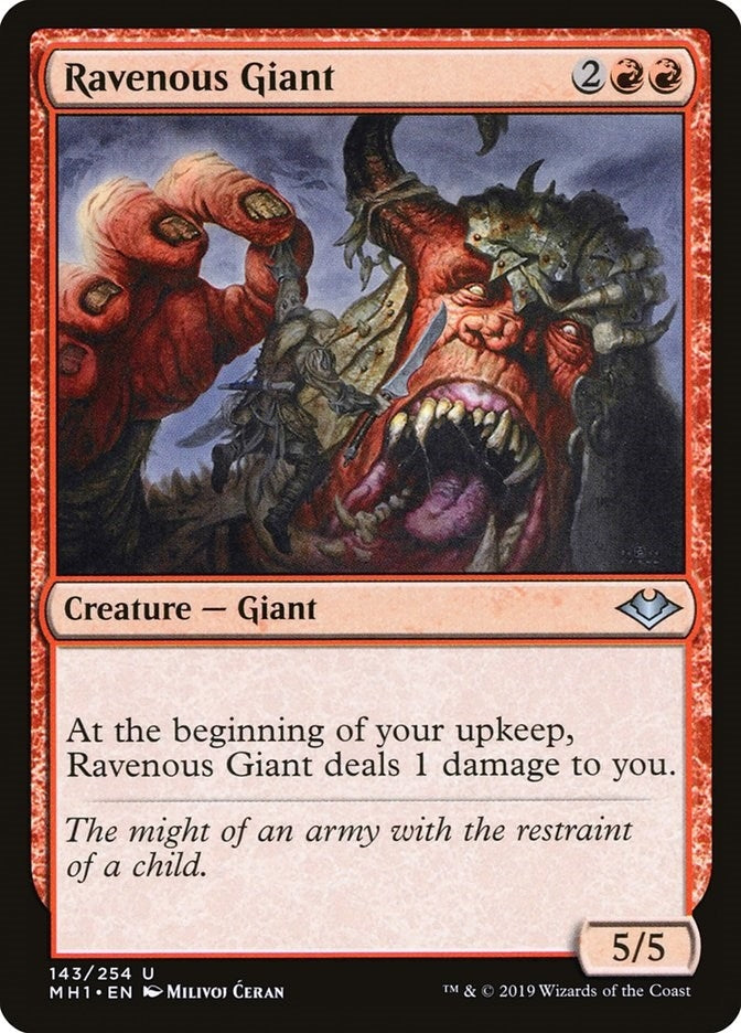 Ravenous Giant (143) (Modern Horizons)