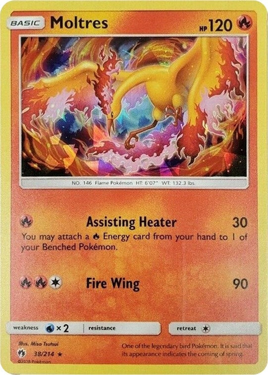 Image for Moltres - 38/214 (Cracked Ice Holo) (038/214) (Deck Exclusives) - Pokemon