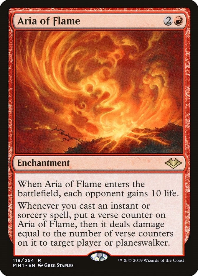 Aria of Flame (118) (Modern Horizons)
