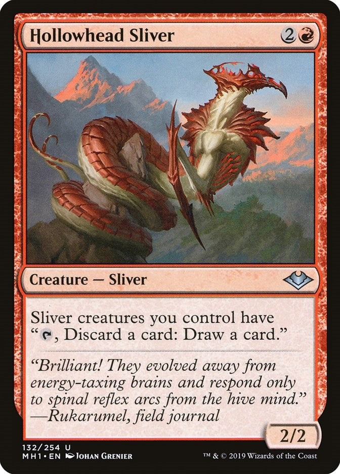Hollowhead Sliver (132) (Modern Horizons)