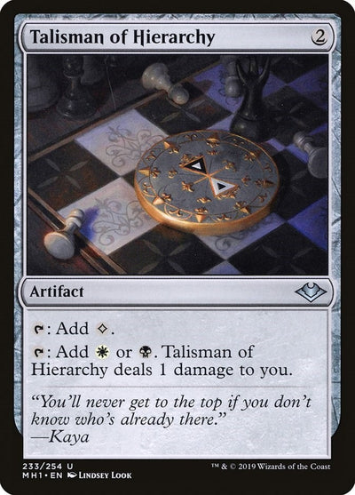 Talisman of Hierarchy (233) (Modern Horizons)