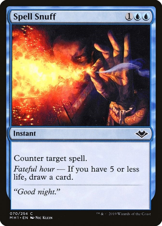 Spell Snuff (70) (Modern Horizons)
