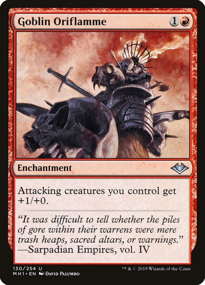 Goblin Oriflamme (130) (Modern Horizons)