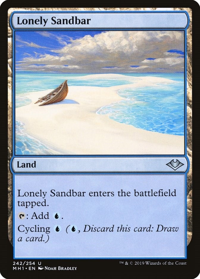 Lonely Sandbar (242) (Modern Horizons)