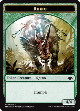 Rhino Token (13) (Modern Horizons)