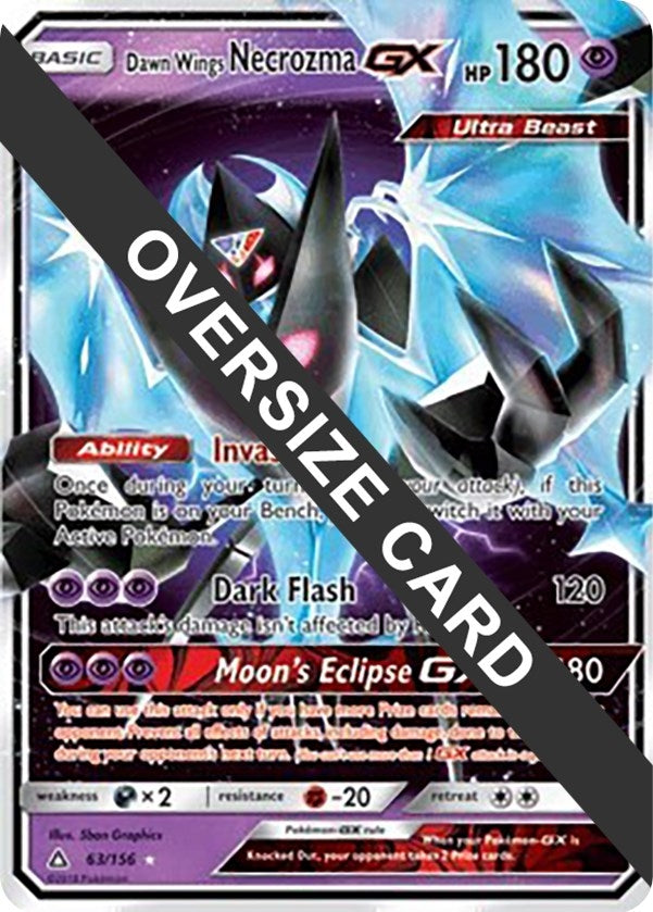 Image for Dawn Wings Necrozma GX - 63/156 (Ultra Prism) (063/156) (Jumbo Cards) - Pokemon
