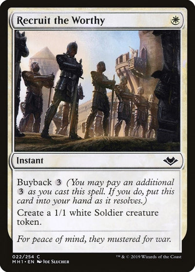 Recruit the Worthy (22) (Modern Horizons)
