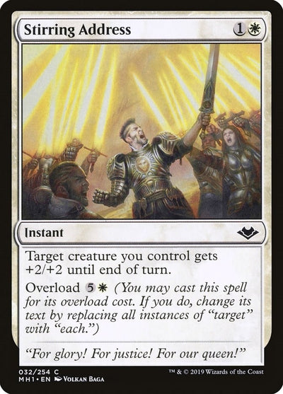 Stirring Address (32) (Modern Horizons)