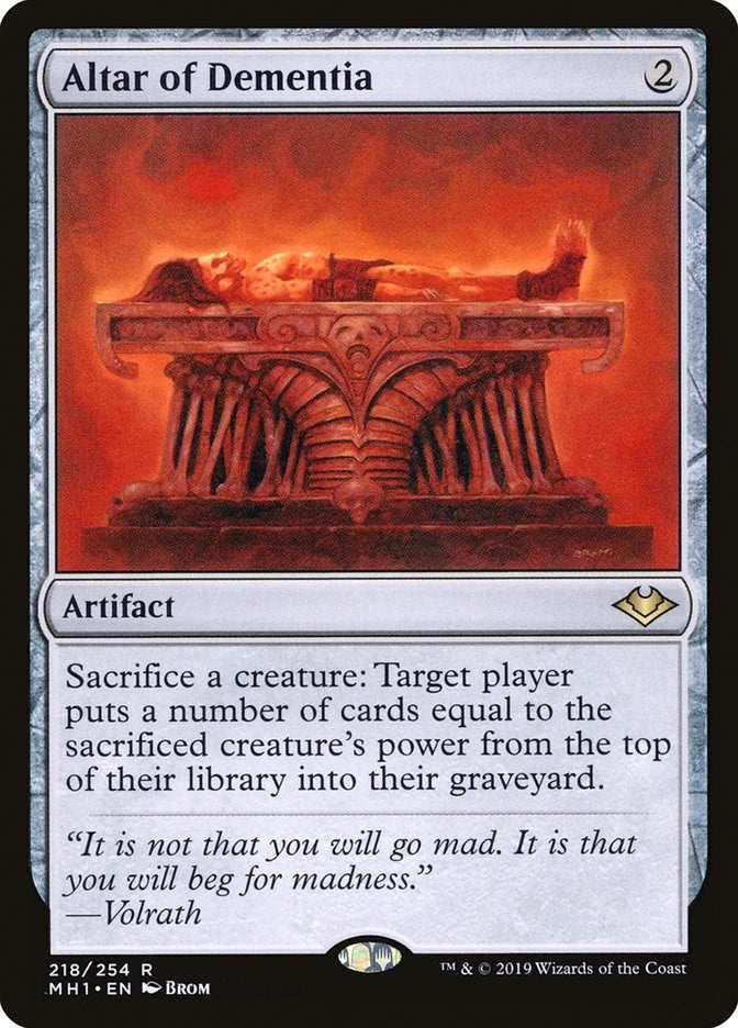 Altar of Dementia (218) (Modern Horizons)