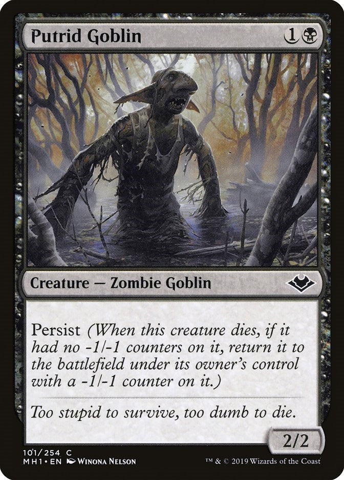 Putrid Goblin (101) (Modern Horizons)