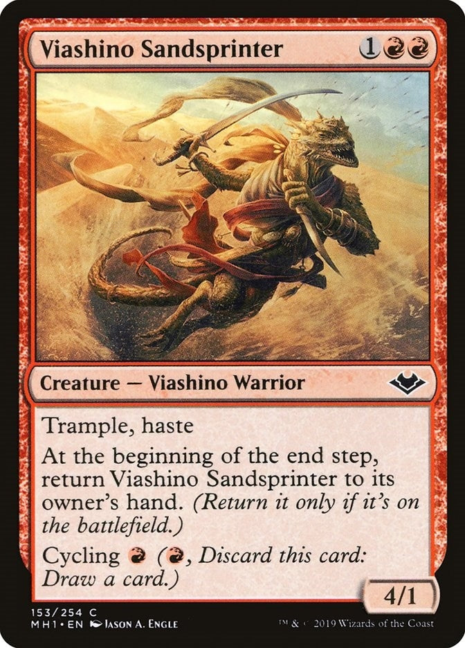 Image for Viashino Sandsprinter (153) - Magic: The Gathering