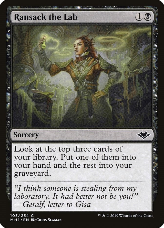 Ransack the Lab (103) (Modern Horizons)