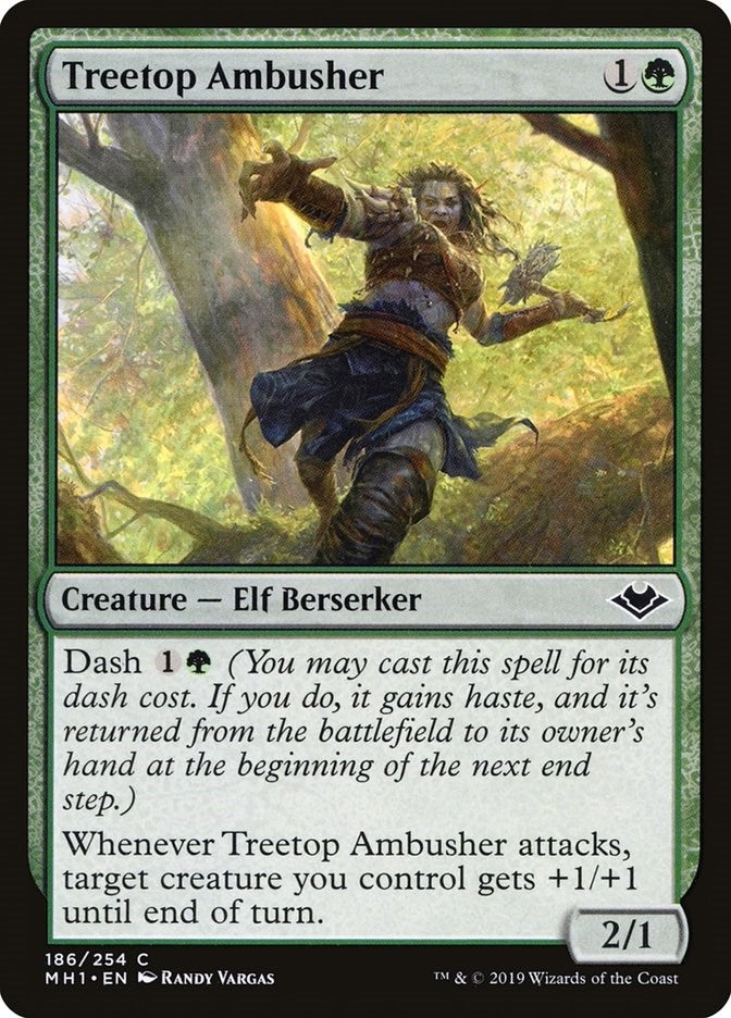 Image for Treetop Ambusher (186) - Magic: The Gathering