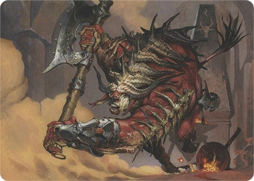 Spinehorn Minotaur (Art Series) (38) (Art Series: Modern Horizons)