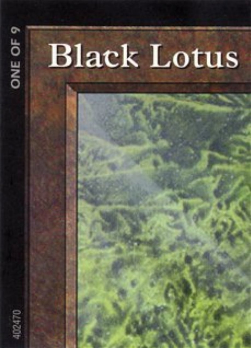 Black Lotus (1 of 9) (Ultra Pro Puzzle Quest) (1) (Media Promos)