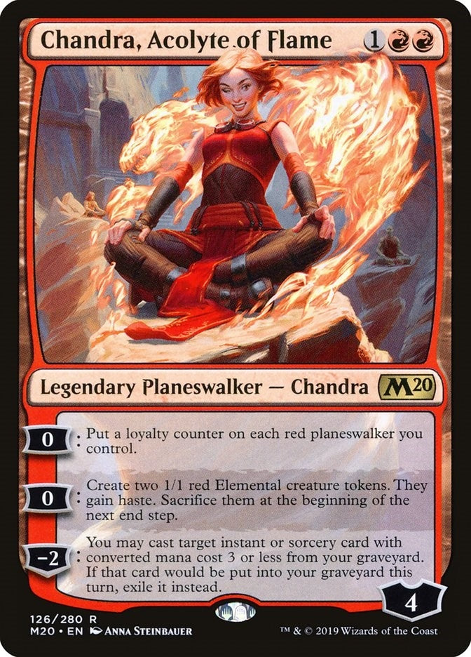 Chandra, Acolyte of Flame (126) (Core Set 2020)