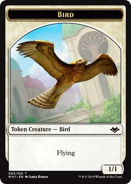 Bird // Elephant Double-Sided Token (3 // 12) (Modern Horizons)