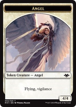 Angel // Goblin (010) Double-Sided Token (2 // 10) (Modern Horizons)