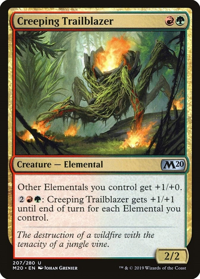 Creeping Trailblazer (207) (Core Set 2020)