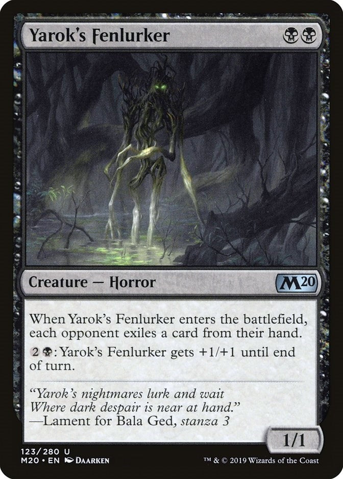 Yarok's Fenlurker (123)