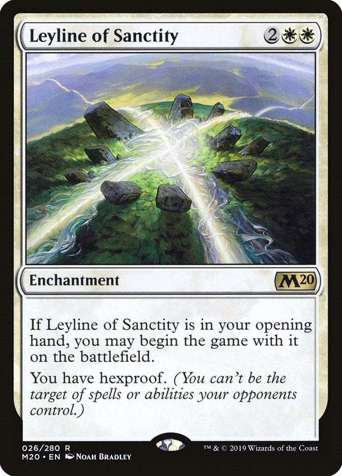 Leyline of Sanctity (26) (Core Set 2020)