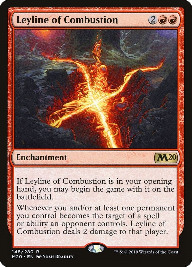Leyline of Combustion (148) (Core Set 2020)
