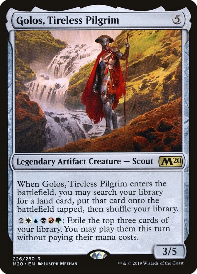 Golos, Tireless Pilgrim (226) (Core Set 2020)