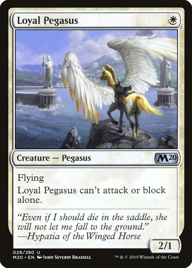 Loyal Pegasus (28) (Core Set 2020)