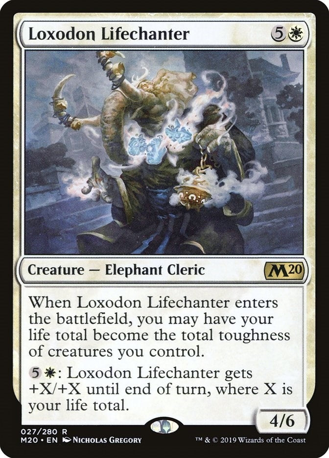 Loxodon Lifechanter (27) (Core Set 2020)