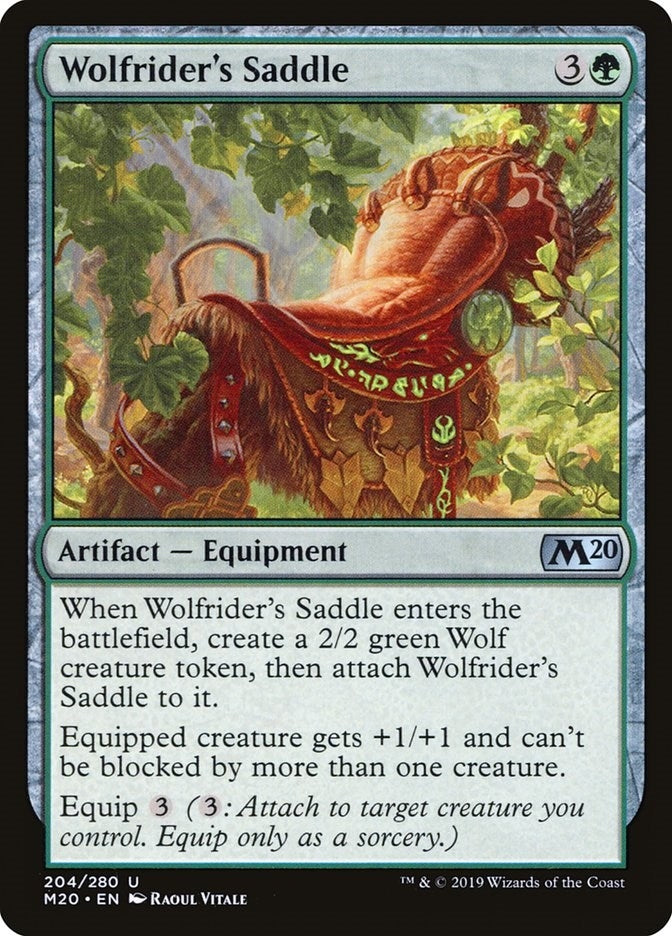 Wolfrider's Saddle (204) (Core Set 2020)