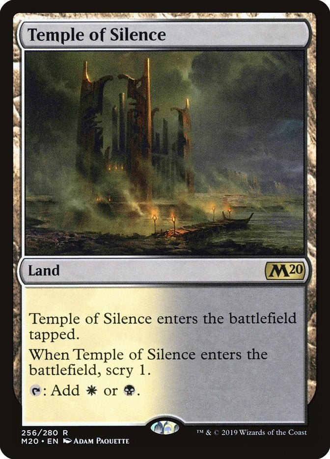 Temple of Silence (256) (Core Set 2020)