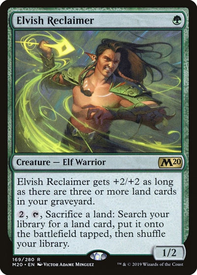 Elvish Reclaimer (169) (Core Set 2020)