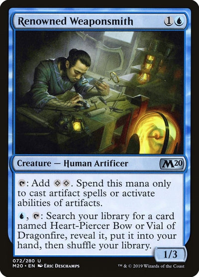 Renowned Weaponsmith (72) (Core Set 2020)