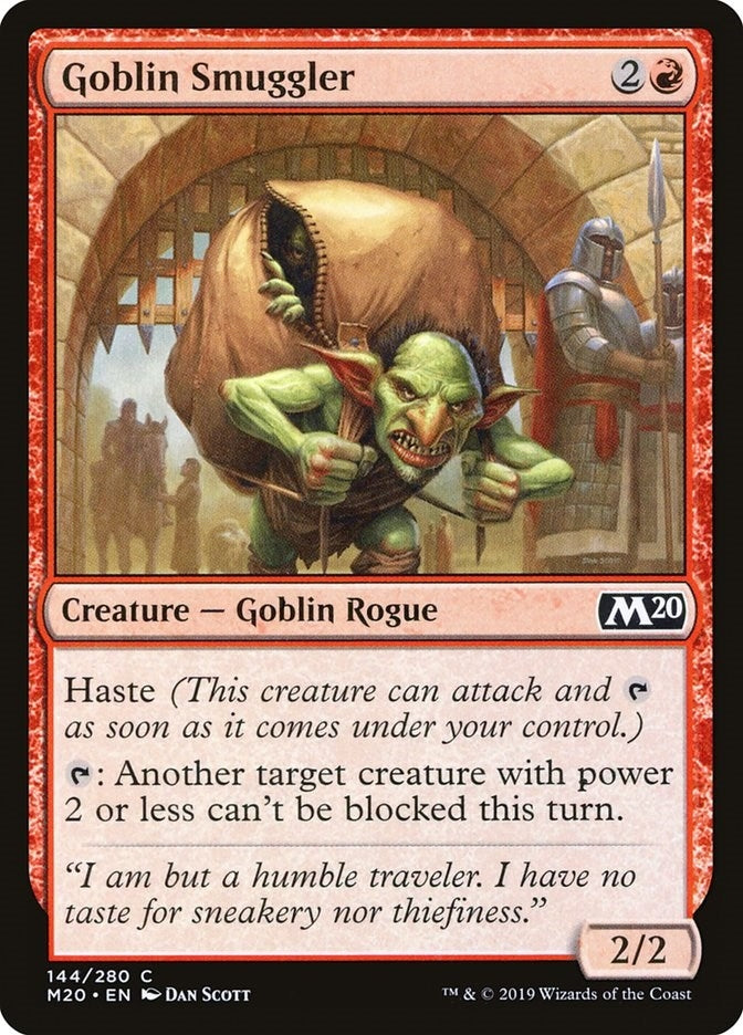 Goblin Smuggler (144) (Core Set 2020)