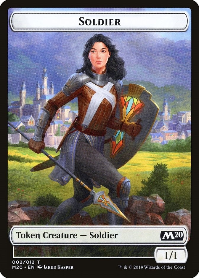 Soldier Token (2) (Core Set 2020)