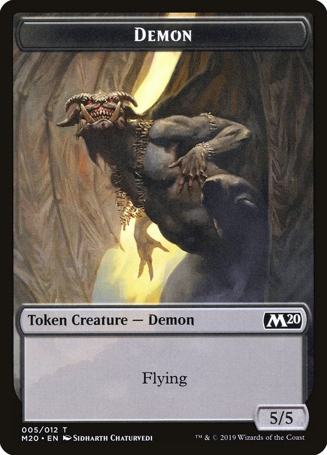 Demon Token (5) (Core Set 2020)