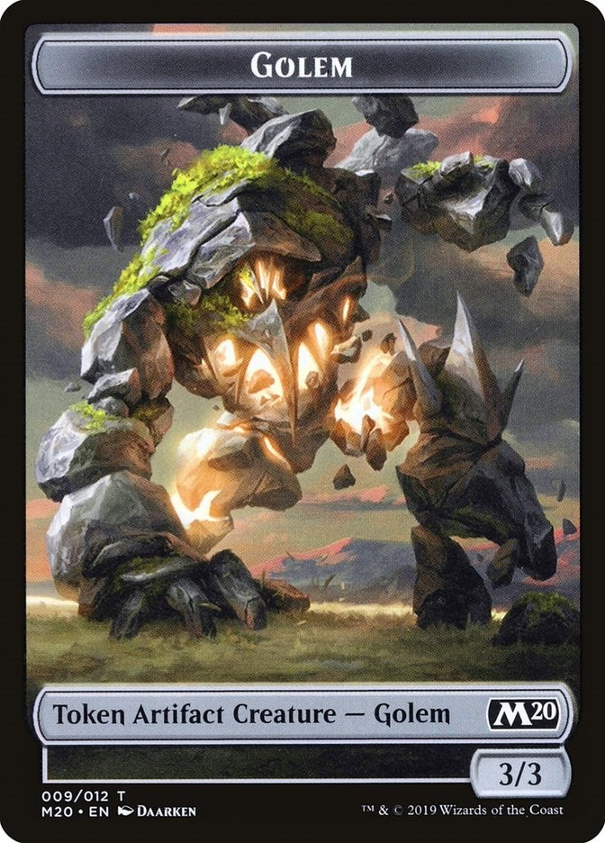Golem Token (9) (Core Set 2020)
