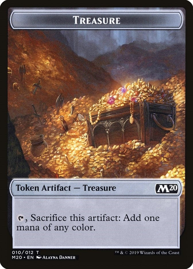 Treasure Token (10) (Core Set 2020)