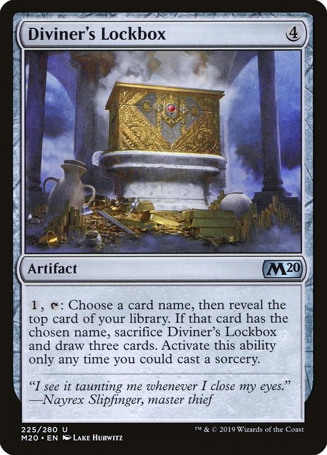 Diviner's Lockbox (225) (Core Set 2020)