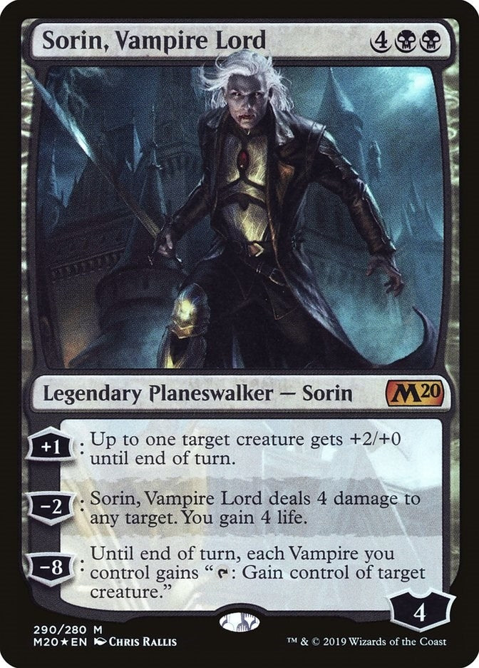 Sorin, Vampire Lord (290) (Core Set 2020)