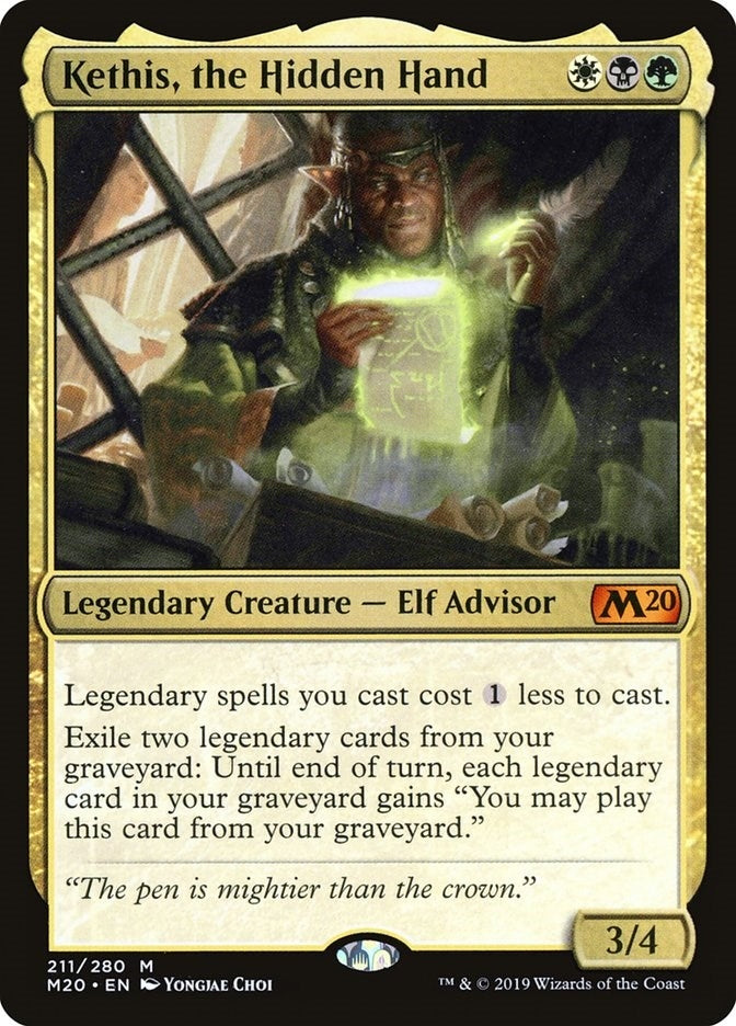Kethis, the Hidden Hand (211) (Core Set 2020)