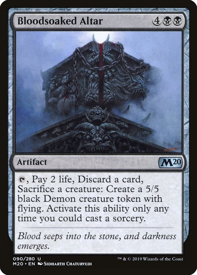 Bloodsoaked Altar (90) (Core Set 2020)