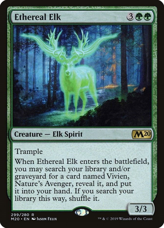 Ethereal Elk (299) (Core Set 2020)