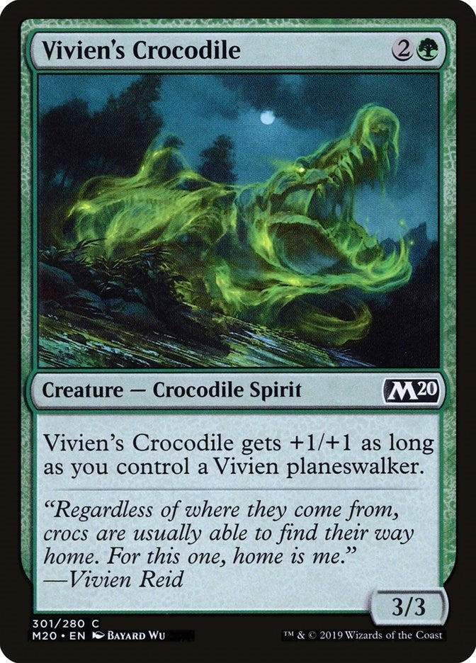 Vivien's Crocodile (301) (Core Set 2020)