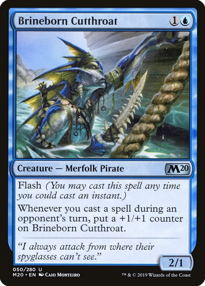 Brineborn Cutthroat (50) (Core Set 2020)