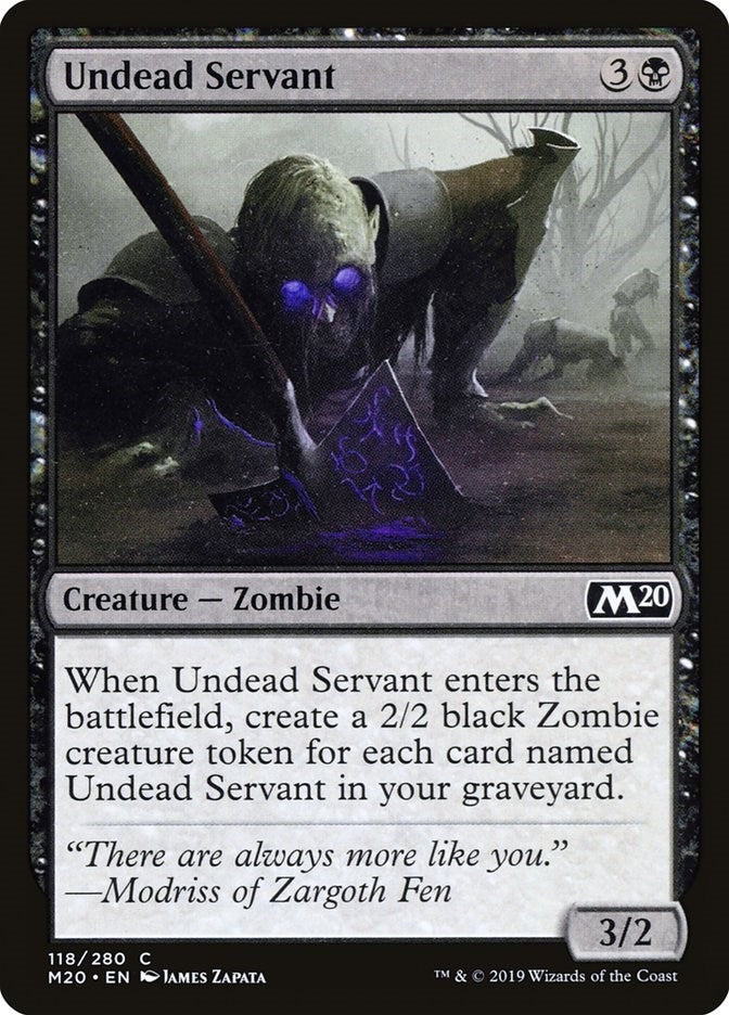 Undead Servant (118) (Core Set 2020)