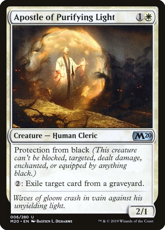 Apostle of Purifying Light (6) (Core Set 2020)