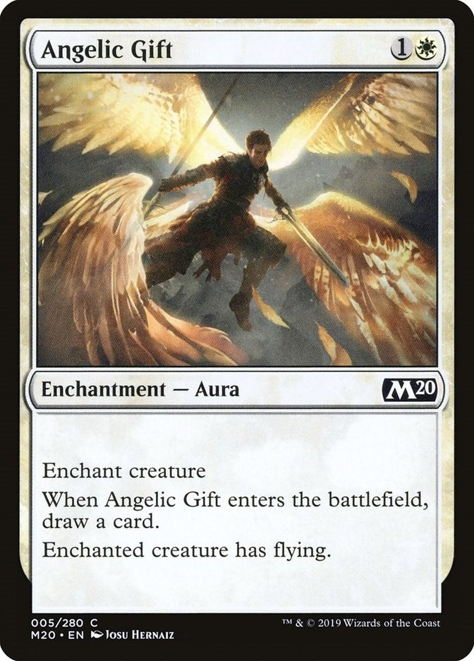 Angelic Gift (5) (Core Set 2020)